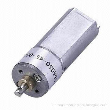 DC Geared Motor with 16mm Gear-head, for Printer/Monitor/Curtain Lift/Vending Machine/Hairdressing